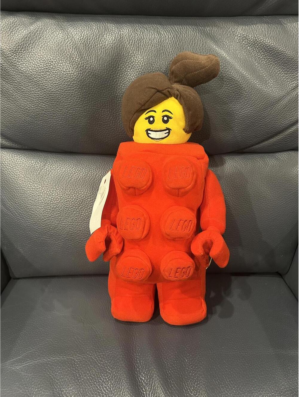 Manhattan Toy Lego Brick Suit Girl 13 Inch Plush Figure